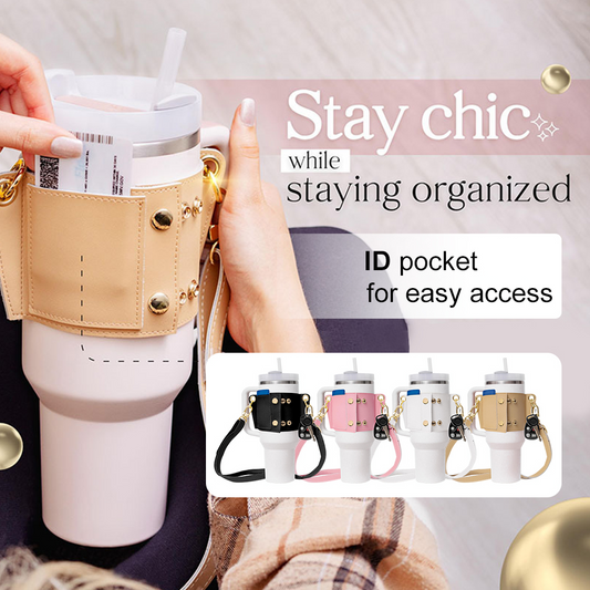 PU Leather Bottle Sling: Your Stylish Solution for Hands-Free Hydration 💦👜💫