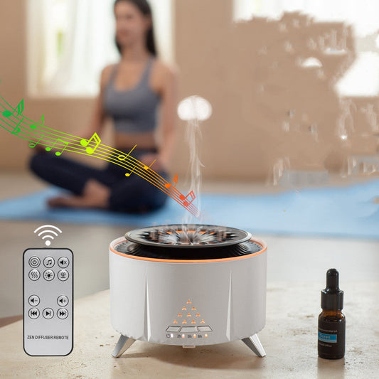 Transform Your Space with Serene Flame: The Ultimate Aroma Humidifier 🌸💦🌿