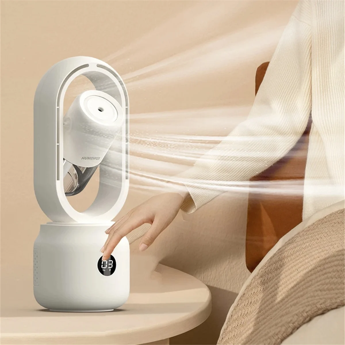 CoolBreeze® Mist Fan Lite (Upgraded 2025 model).