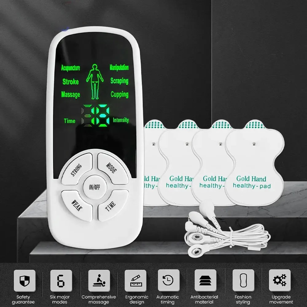 EMS Electric Muscle Massager - 6 Modes.