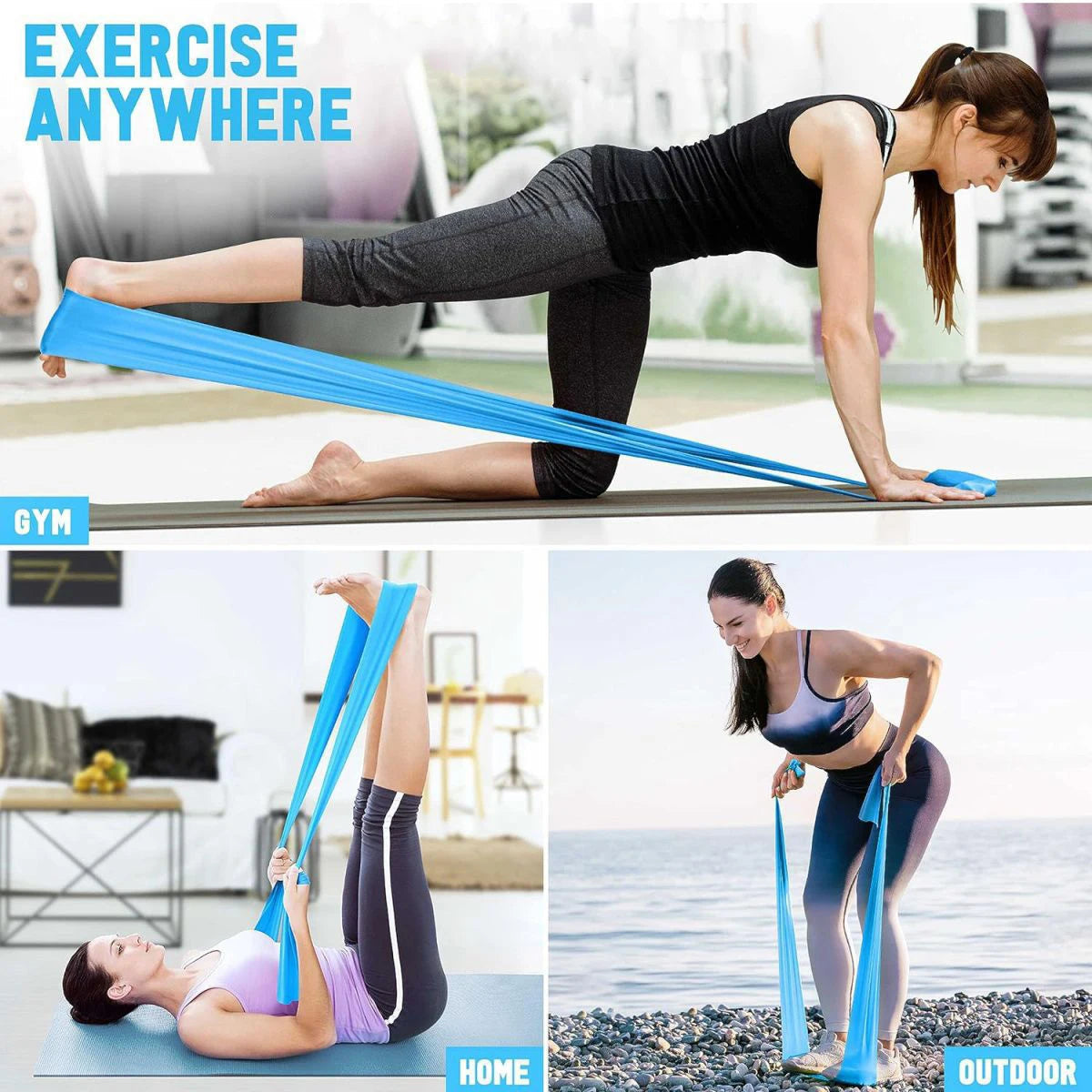 Yoga Elastic Resistance Bands.