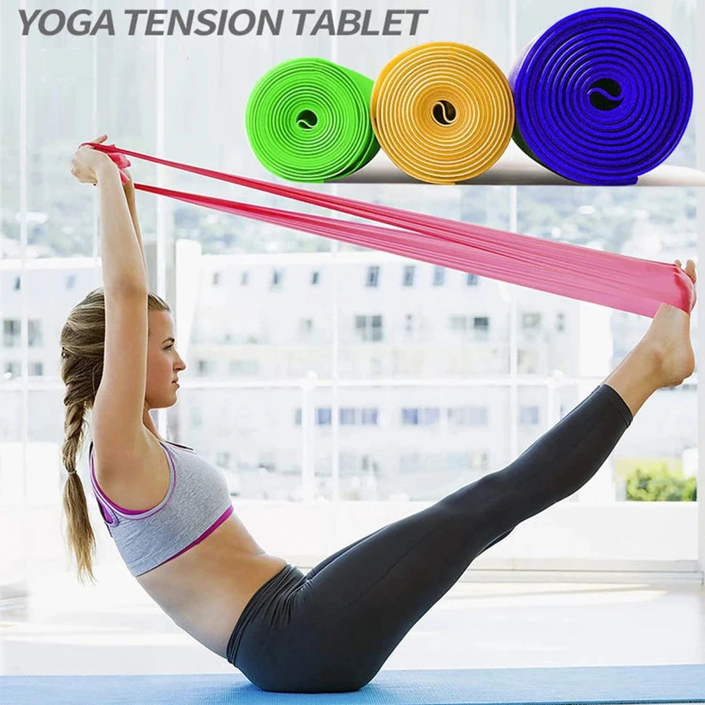 Yoga Elastic Resistance Bands.