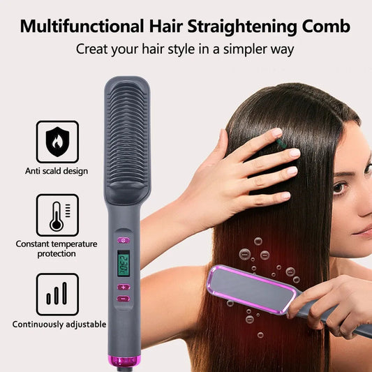Electric Hair Straightening Comb.