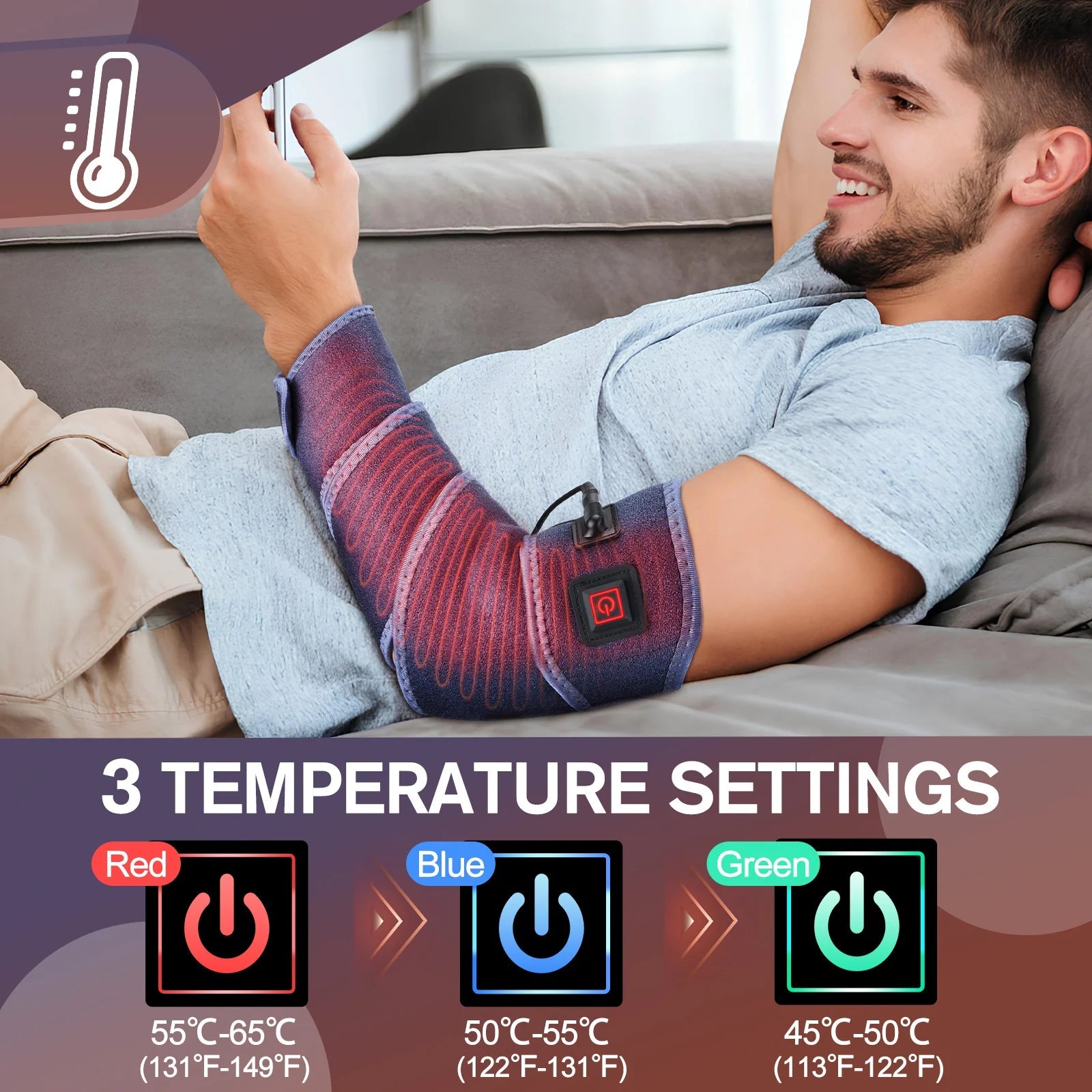 Electric Heating Bandage Support.