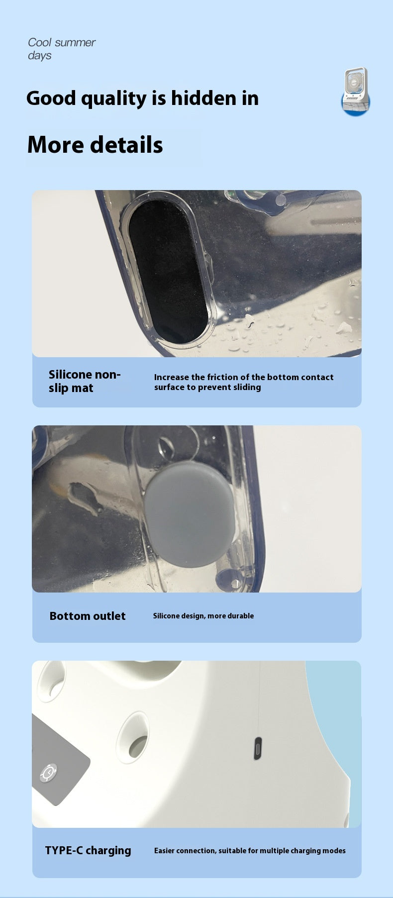 CoolBreeze® Mist Fan Pro (Upgraded 2025 model).