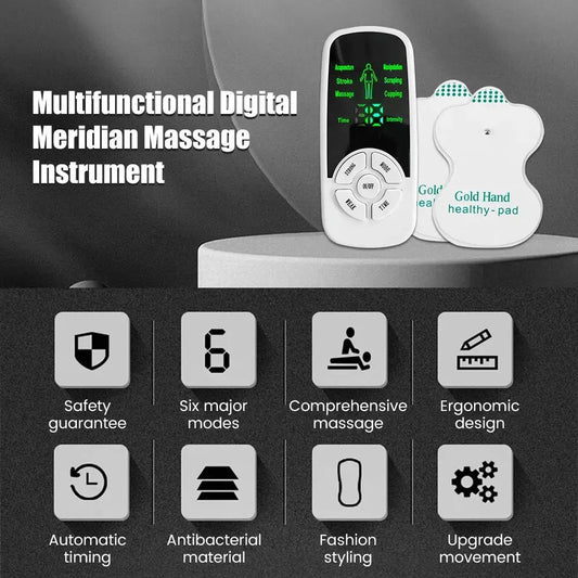 EMS Electric Muscle Massager - 6 Modes.